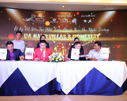 Lễ giới thiệu và buổi ký kết đối tác phát triển chính thức Khu nghỉ dưỡng Da Naur Villas & Homestay